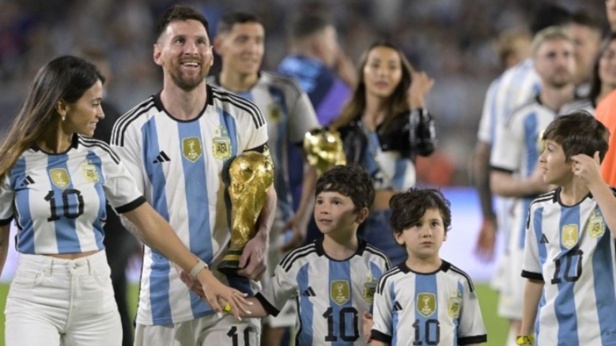 Messi le habló al país: "Gracias por el cariño desde que ganamos la Copa América"