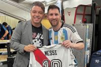La foto de Messi y Marcelo Gallardo batió récord en las redes sociales