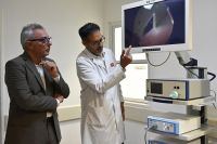 Zamora presentó el nuevo videolaparoscopio para cirugías mini-invasivas de alta complejidad del Hospital Materno Infantil