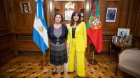 Cristina Fernández se reunió con la ministra portuguesa Mariana Vieira Da Silva